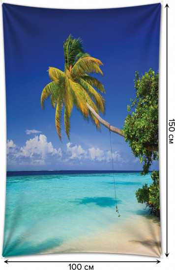 Фотопанно на стену «Штиль под пальмой»