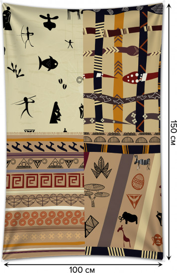 Фотопанно на стену «Этно коллаж»