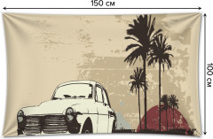 Фотопанно на стену «Винтажное авто» - Фото 1