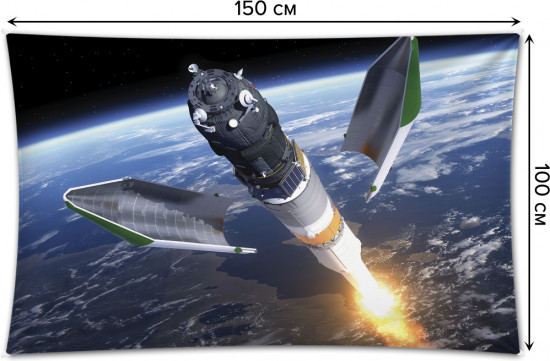 Фотопанно на стену «Космический шаттл»