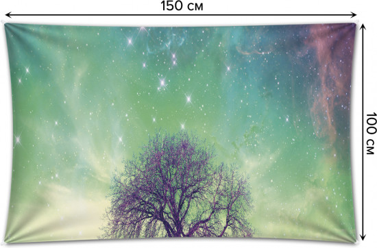 Фотопанно на стену «Космическое сияние»