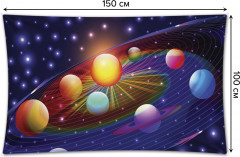 Фотопанно на стену «Краски солнечной системы» - Фото 1