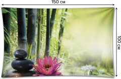 Фотопанно на стену «Медитация в бамбуковом лесу» - Фото 1