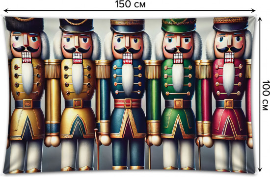 Фотопанно на стену «Солдатики в строю»