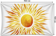 Фотопанно на стену «Яркое солнце» - Фото 1