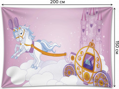 Фотопанно на стену «Сказочная карета» - Фото 1