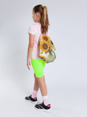 Сумка-мешок для обуви и вещей «Букет подсолнухов» - Фото 3