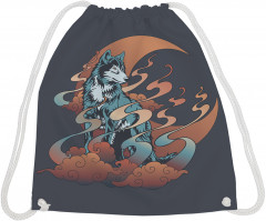 Сумка-мешок для обуви и вещей «Магический волк» - Фото 1