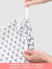 Сумка-мешок для обуви и вещей «Поле ромашек» - Фото 6