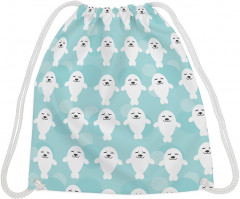 Сумка-мешок для обуви и вещей «Танец морских котиков» - Фото 1