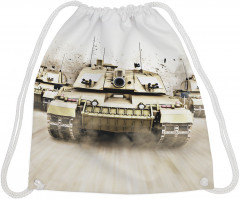 Сумка-мешок для обуви и вещей «Танки» - Фото 1