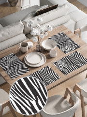 Комплект плейсматов «Взгляд зебры» - Фото 2