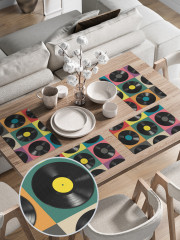 Комплект плейсматов «Виниловые пластинки» - Фото 2