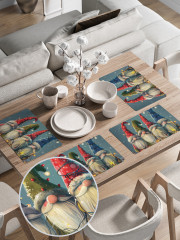 Комплект плейсматов «Гномы с гирляндой» - Фото 2