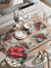 Комплект плейсматов «Листва в мраморе» - Фото 2