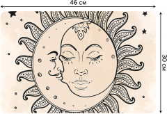 Комплект плейсматов «Луна и Солнце» - Фото 1