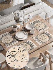 Комплект плейсматов «Луна и Солнце» - Фото 2