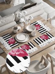 Комплект плейсматов «Музыкальная роза» - Фото 2