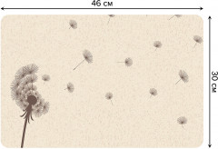Комплект плейсматов «Одуванчик в полете» - Фото 1