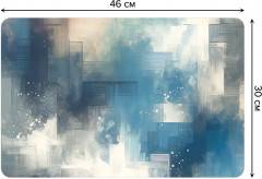 Комплект плейсматов «Размытая краска» - Фото 1