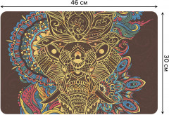 Комплект плейсматов «Священный Ганеша» - Фото 1