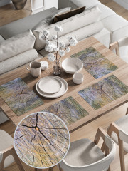 Комплект плейсматов «Срез дерева» - Фото 2