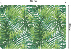 Комплект плейсматов «Тропические листья» - Фото 1