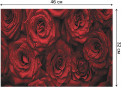 Комплект плейсматов «Алые розы» - Фото 2