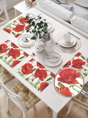 Комплект плейсматов «Ароматные маки» - Фото 1