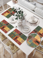 Комплект плейсматов «Африканская история» - Фото 1