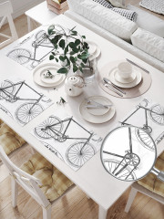 Комплект плейсматов «Веди свой велосипед» - Фото 1