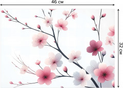 Комплект плейсматов «Ветка сакуры» - Фото 2