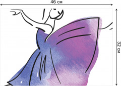 Комплект плейсматов «Легкость балерины» - Фото 2