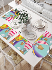 Комплект плейсматов «На воздушных шарах» - Фото 1