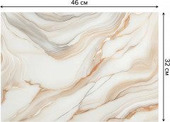 Комплект плейсматов «Нежный мрамор» - Фото 2