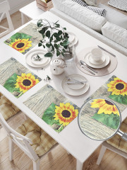 Комплект плейсматов «Одинокий подсолнух» - Фото 1