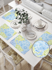 Комплект плейсматов «Орнаментальный глобус» - Фото 1