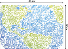 Комплект плейсматов «Орнаментальный глобус» - Фото 2