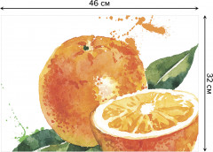 Комплект плейсматов «Плоды мандарина» - Фото 2