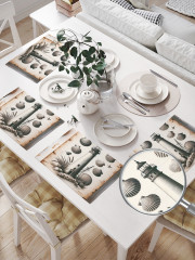 Комплект плейсматов «Рисунок маяка» - Фото 1