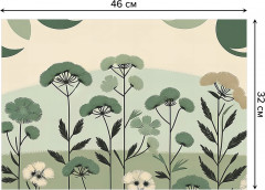 Комплект плейсматов «Рисунок поля» - Фото 2