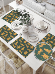 Комплект плейсматов «Стая леопардов» - Фото 1