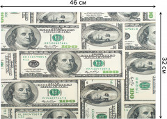 Комплект плейсматов «Стодолларовые банкноты» - Фото 2