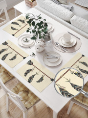 Комплект плейсматов «Стрела с перьями» - Фото 1