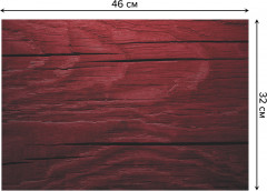 Комплект плейсматов «Трещины на досках» - Фото 2