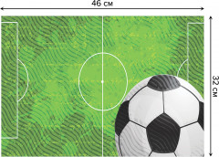 Комплект плейсматов «Футбольное поле и мяч» - Фото 2