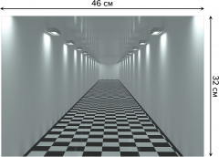 Комплект плейсматов «Шахматный пол» - Фото 2