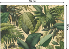 Комплект плейсматов «Экзотические листья» - Фото 2