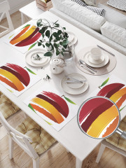 Комплект плейсматов «Яблоко по спирали» - Фото 1