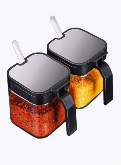 Набор банок для специй на подставке